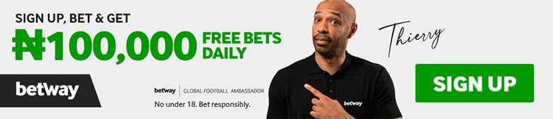 Betway Nigeria Bonus Free Bets